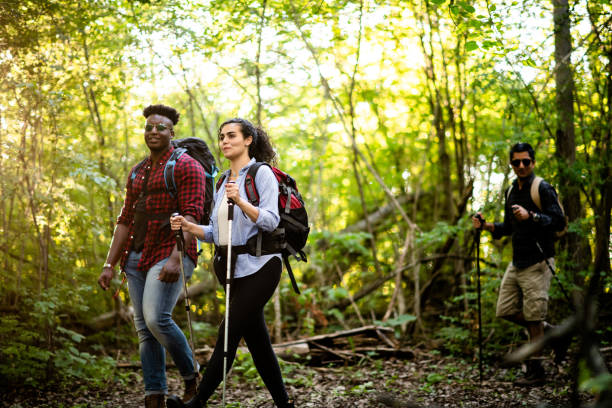 istock Young Adults Hiking 1512013845