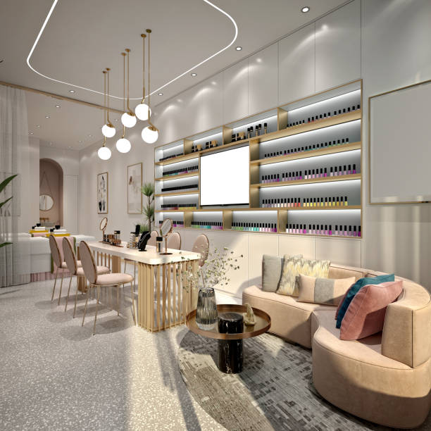 istock 3D Render of luxury spa and massage room 1512197740