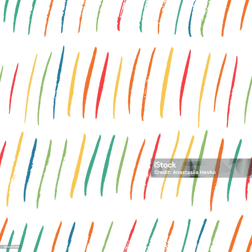 Multi Colored Thin Small Vertical Lines Seamless Pattern Stock ...