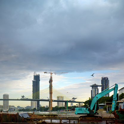 Construction site in Bangkok