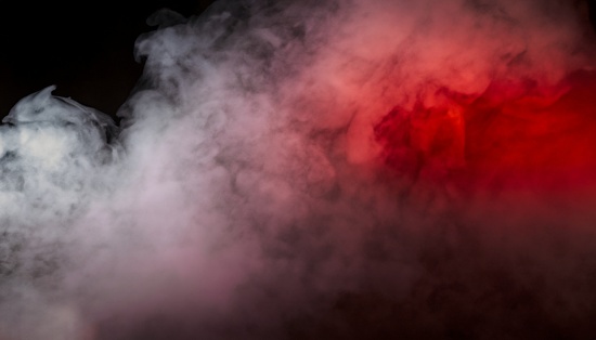 Dark background with red mist,