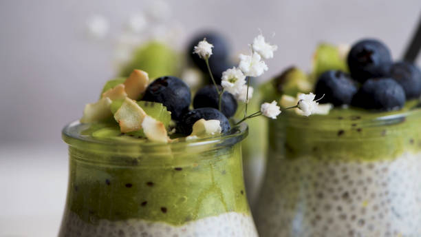 istock Chia pudding with kiwi and blueberries 1512526971