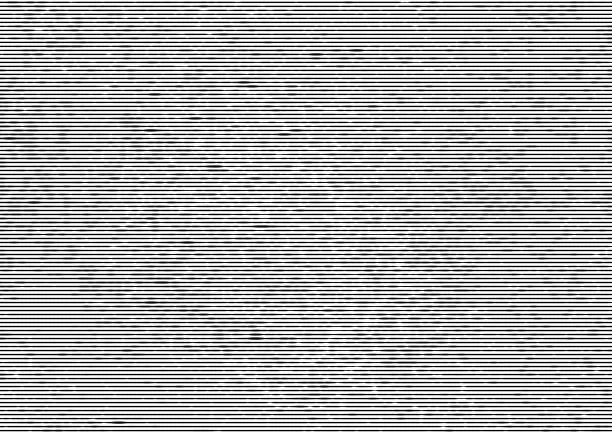 Halbton schwarzes Linienmuster auf weißem Hintergrund – Vektorgrafik