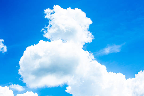 Beautiful clouds in the sky, countryside Chiangmai province  Thailand.