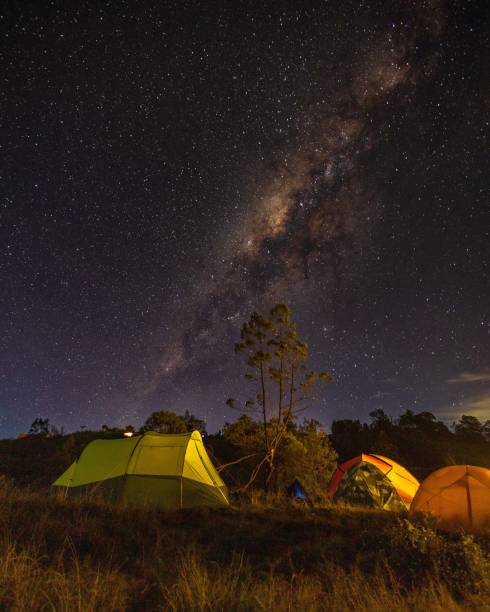 istock Camping enjoying the Milky Way 1512767877