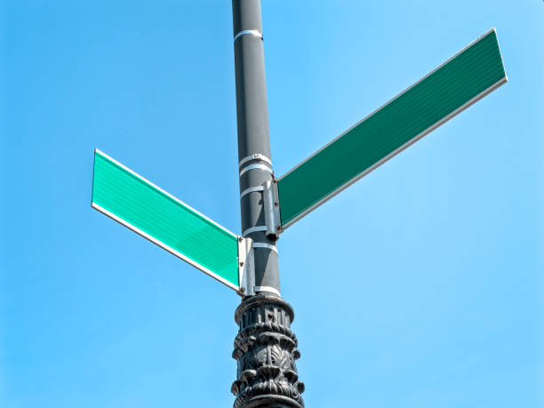 istock Road sign in USA 1512882909