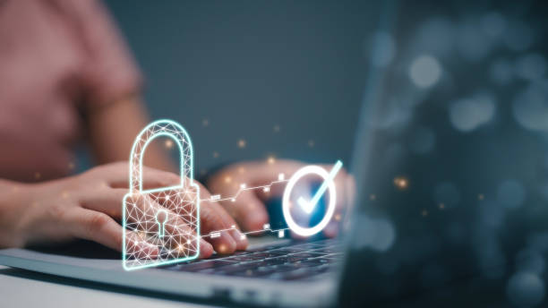 Protection network security computer and safe your data concept. Digital crime by an anonymous hacker Protection network security computer and safe your data concept. Digital crime by an anonymous hacker fraud stock pictures, royalty-free photos & images