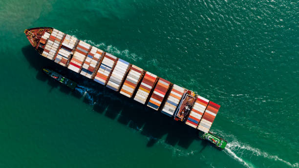 istock container ship business, logistic delivery service goods for import export international by sea, asia pacific , container ship transport, aerial view 1513023169