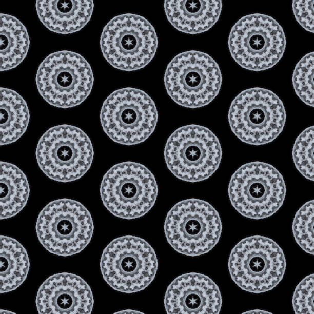 Vibrant and Symmetrical Digital Abstract Kaleidoscope Art with Intricate Geometric Patterns, Fractal Elements, and Psychedelic Colors, Perfect for Contemporary Design Projects, Modern Wallpaper