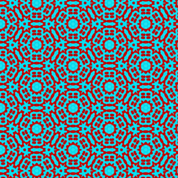 Vibrant and Symmetrical Digital Abstract Kaleidoscope Art with Intricate Geometric Patterns, Fractal Elements, and Psychedelic Colors, Perfect for Contemporary Design Projects, Modern Wallpaper