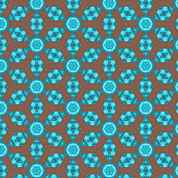 Vibrant and Symmetrical Digital Abstract Kaleidoscope Art with Intricate Geometric Patterns, Fractal Elements, and Psychedelic Colors, Perfect for Contemporary Design Projects, Modern Wallpaper