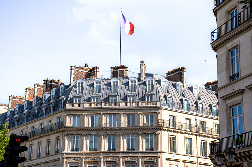 Landscape of beautiful building of Paris in prime location.