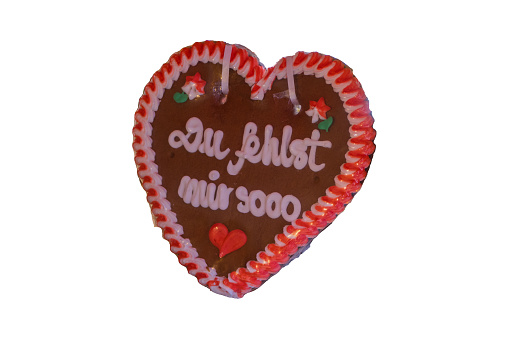 Gingerbread Hearts Love