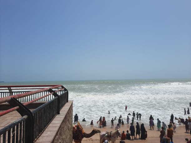 istock Beautiful day time view of Manora Beach, Karachi. 1513165432