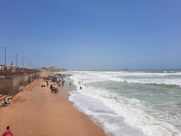 istock Beautiful day time view of Manora Beach, Karachi. 1513167717