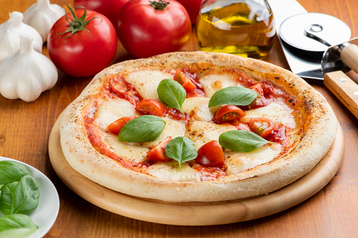 Classic and Authentic Homemade Margherita Pizza