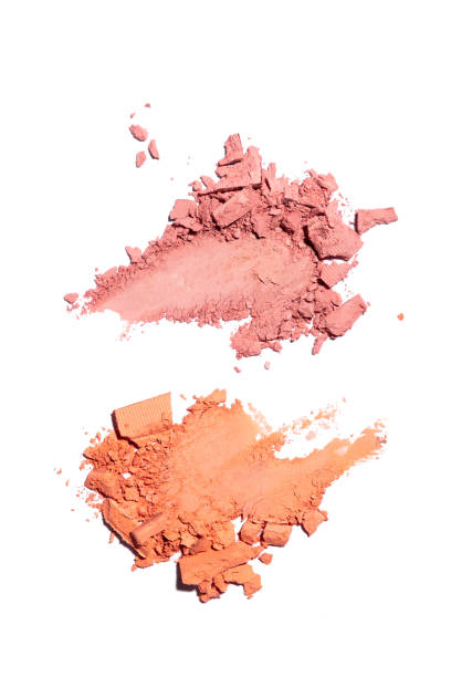 istock Smears of broken eye shadow. 1513347165