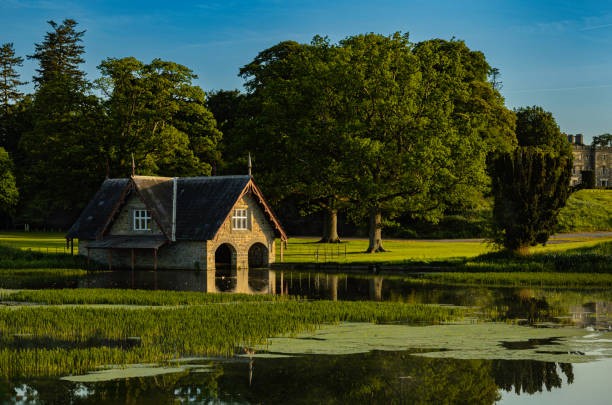 istock Boathouse on the lake, Dublin Ireland 1513347167
