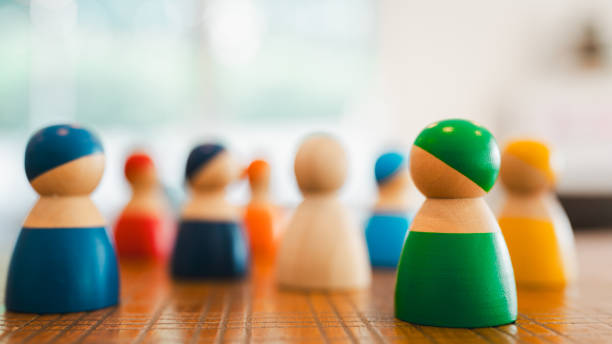 istock Multi-colored models stand together and discuss their work. Diverse group of stylish people standing together. Society or population, social diversity concepts. 1513361232