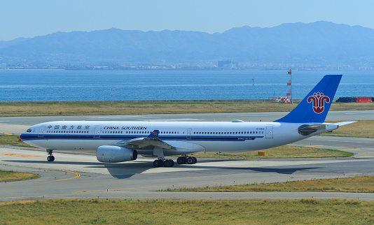 A Boeing 737-800 operated by Air China in Chongqing Airport