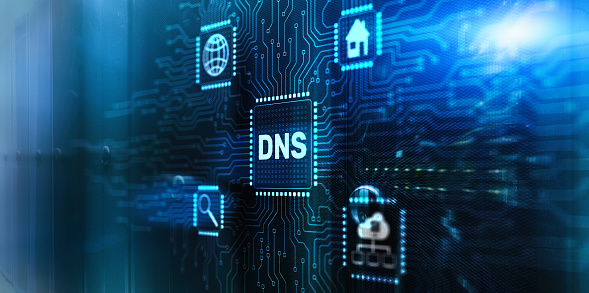 DNS. Domain Name System. Network Web Communication 2023.