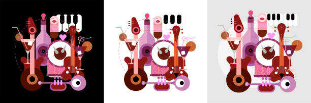 istock music and cocktails party poster W 1513481365