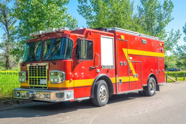 istock A fire engine also known as a fire truck or fire lorry. A road vehicle that functions as a firefighting apparatus. 1513508805