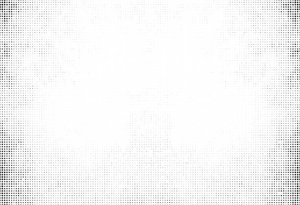 bildbanksillustrationer, clip art samt tecknat material och ikoner med vector grunge halftone abstract backdrop - storprickig
