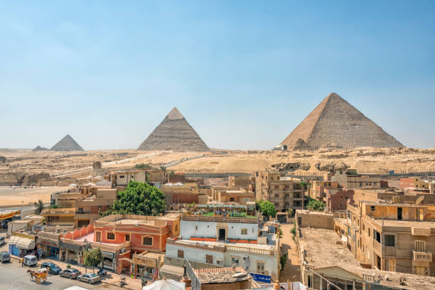 istock The Pyramids of Giza in Egypt 1513567113