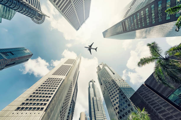 istock Raffles Place in Singapore 1513569285