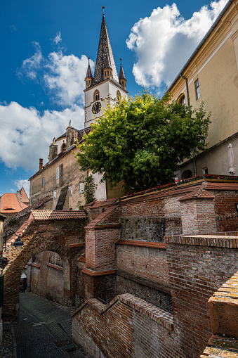 Sibiu town - old medieval city center