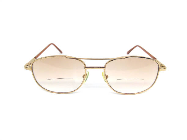istock Bifocal glasses isolated on white background. 1513669055