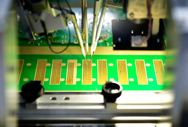 istock Automated technology of Assembly of computer circuit board 1513766151