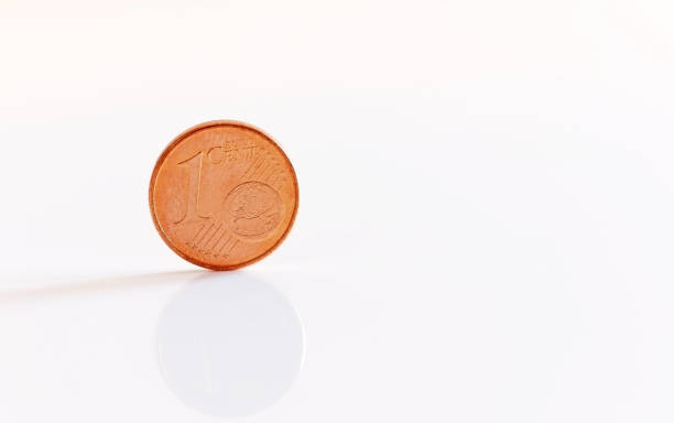 istock A Euro cent coin on a white background. 1513812646
