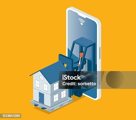 istock Search for houses online 1513841280