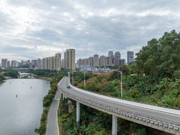 istock A road in urban green belts 1513847814