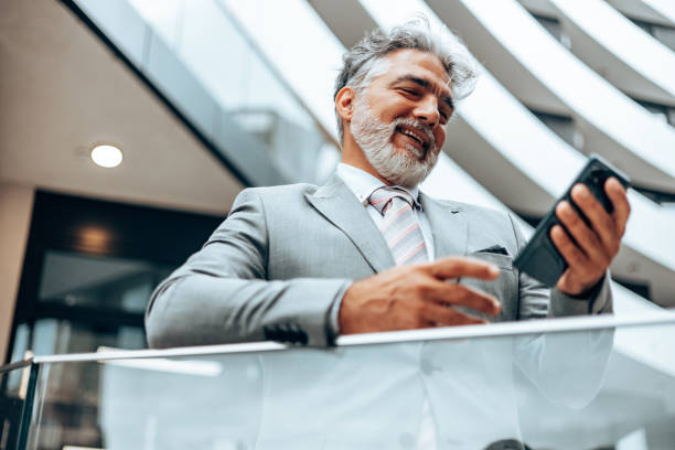 istock Senior business man portrait 1513869639