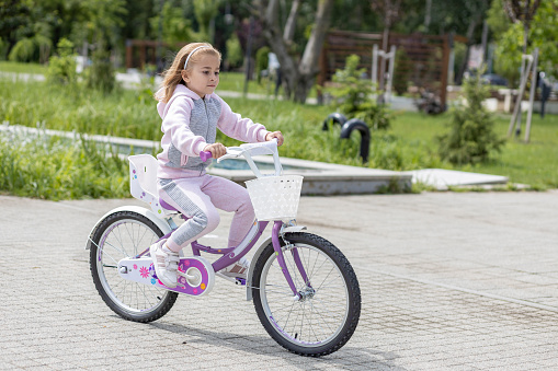 Child on a bike