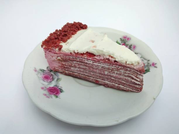 istock Red Velvet Mille Crepe Cake 1513962850