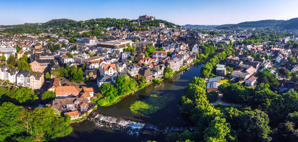 istock Panoramic view of Marburg, Germany 1514011646