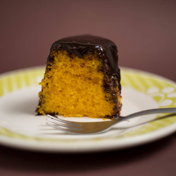 istock carrot cake chocolate icing Brazilian piece 1514048561