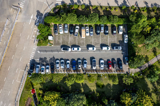 istock car parking lot 1514052506