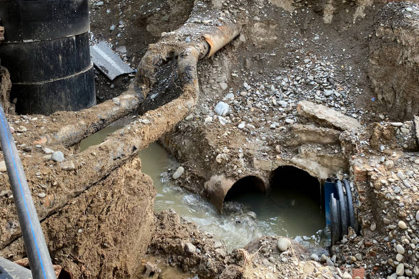 istock An accident in the city's water supply system. 1514200660