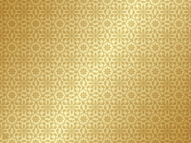istock Gold pattern asian art luxury banner background for decoration 1514336187