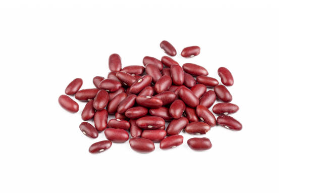 istock Dried red bean, kidney bean on the white background 1514379001