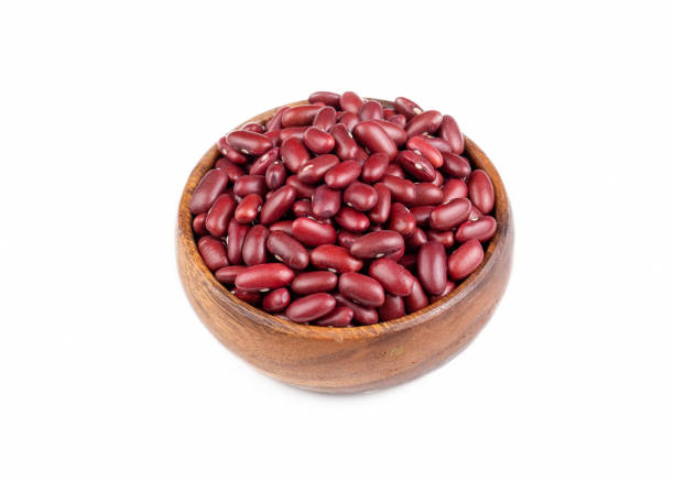 istock Dried red bean, kidney bean on the white background 1514395757