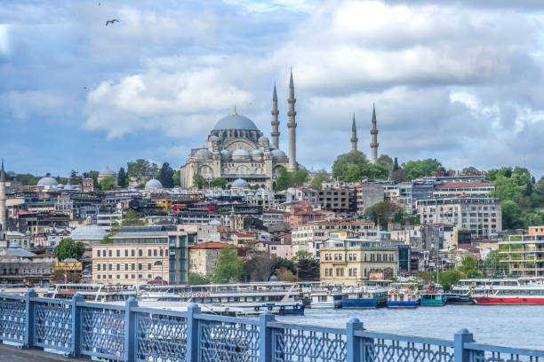istock Bridge Blue Mosque Bosphorus Istanbul Turkey 1514396322