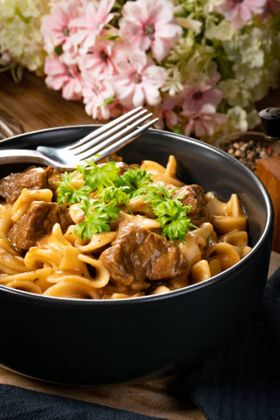 istock Tagliatelle mosse with beef sauce. 1514503031