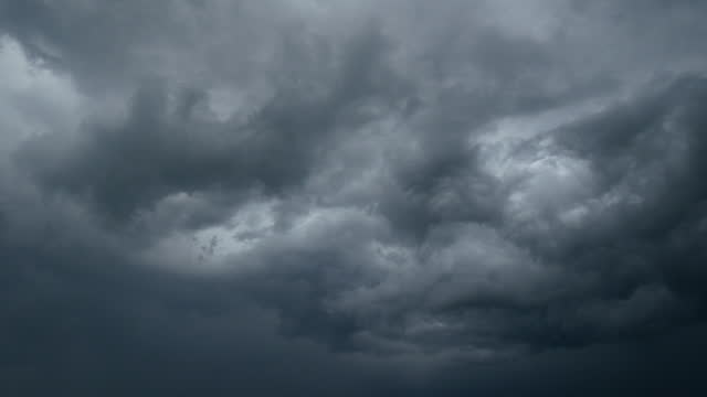 storm clouds moving in the sky time lapse