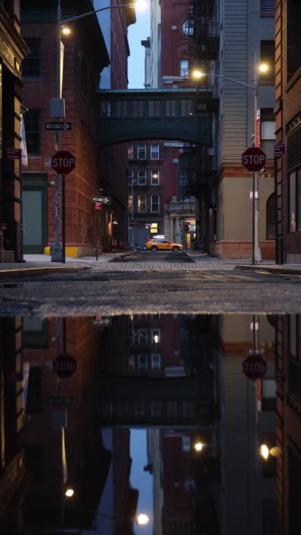 City Street Reflections